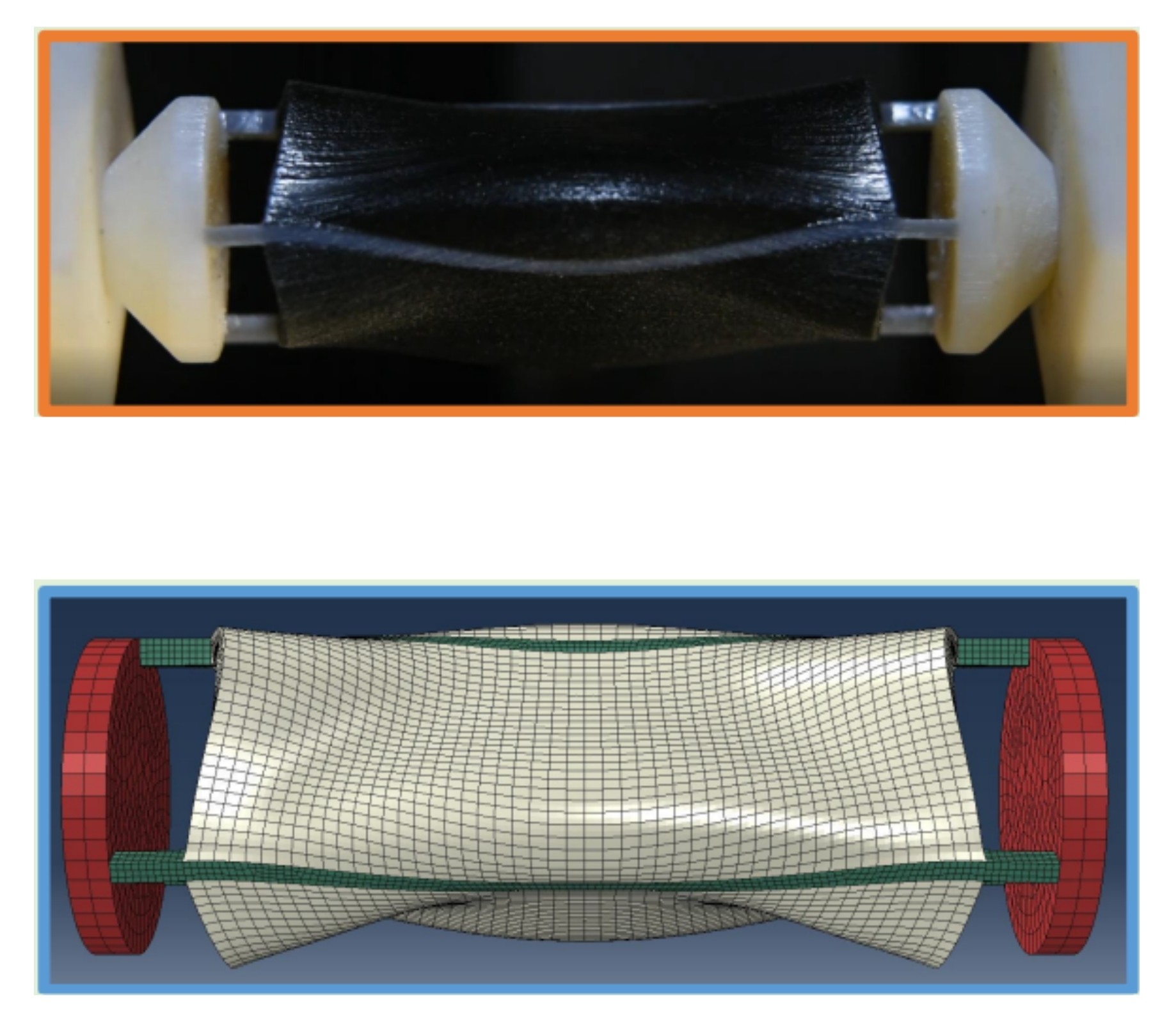 Test carried out as part of the SIMFACE project on a 3D-printed prototype