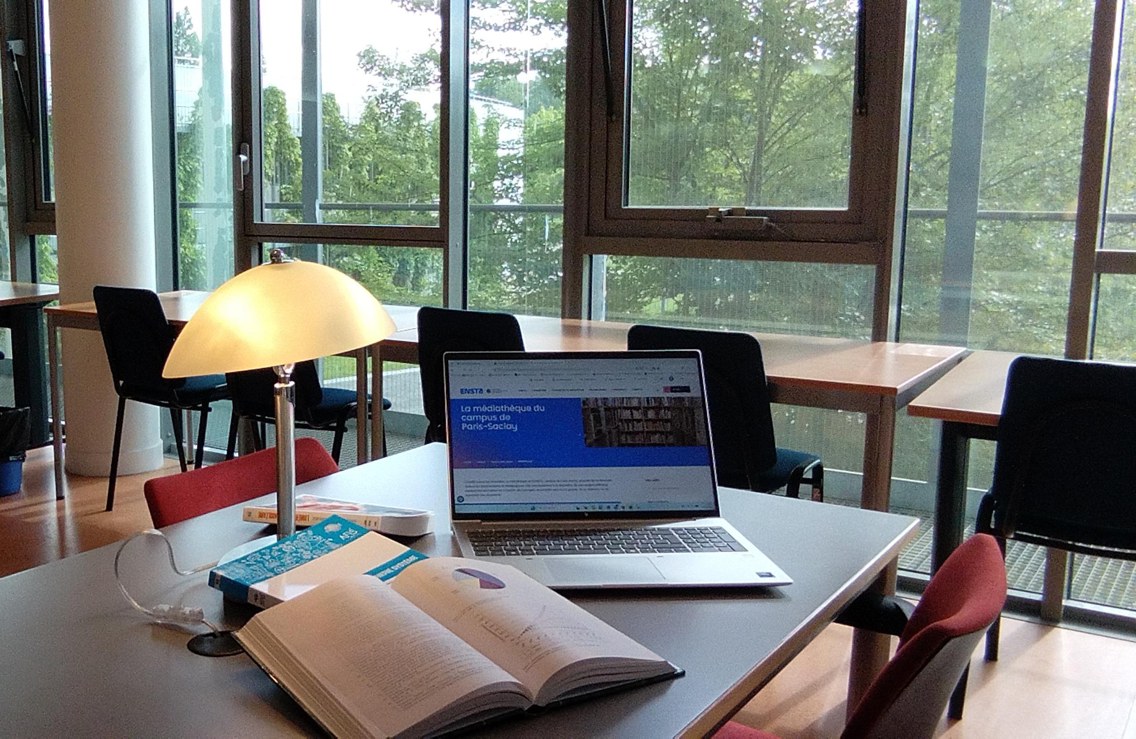 Médiathèque de l'ENSTA campus Paris-Saclay