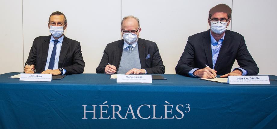 HERACLES³: the first joint laboratory on intense lasers of IP Paris