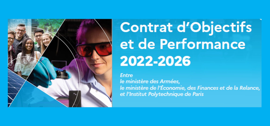 Signature of the first Contract of Objectives and Performance 2022-2026 of Institut Polytechnique de Paris