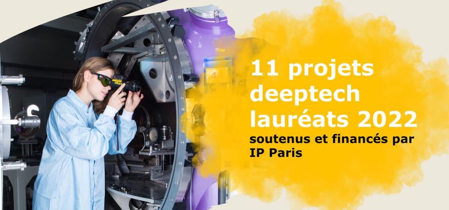 11 projets deeptech lauréats de l'Appel à Projets Premat' 2022