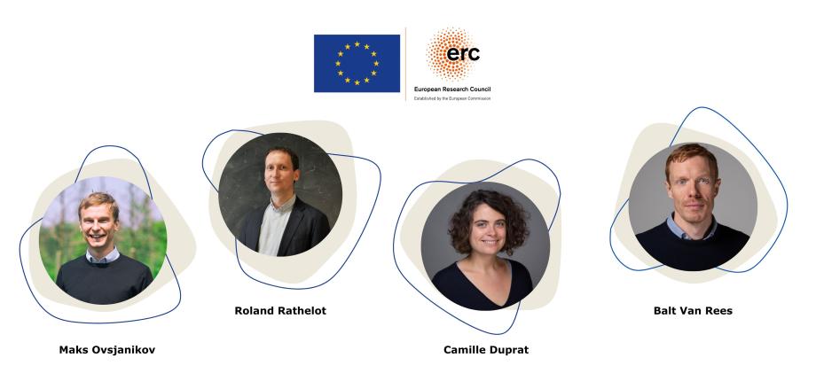 Four IP Paris Researchers win the ERC Consolidator Grant