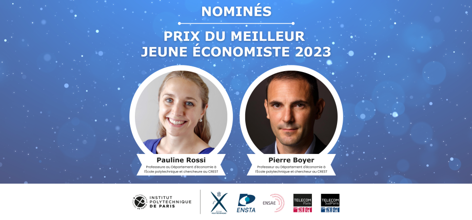 Pauline Rossi et Pierre Boyer, nominés au Prix du meilleur jeune économiste