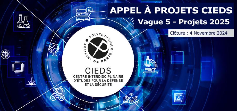 Appel à projets CIEDS, Vague 2025 : « Mobilisez vos recherches au profit de la Défense et de la Sécurité ! »
