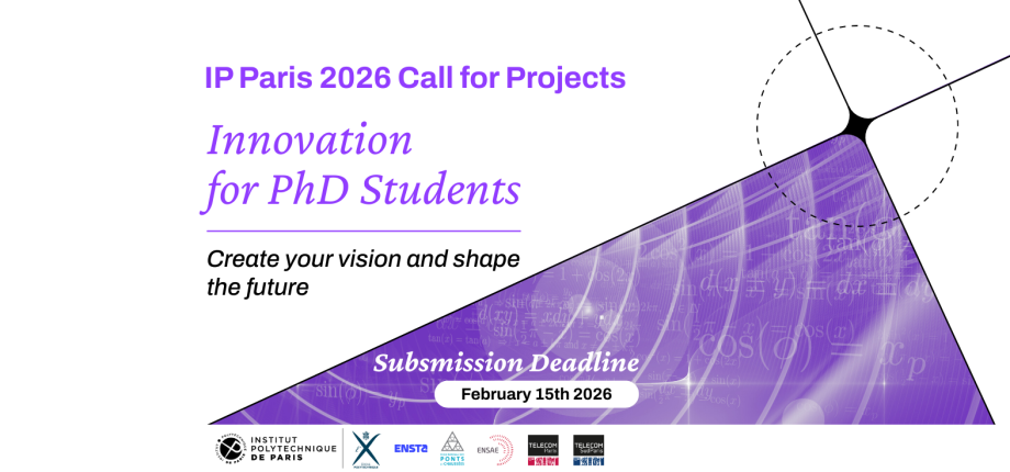 Appel à projets Doctorant IP Paris 2026: Donnez une nouvelle dimension à votre thèse