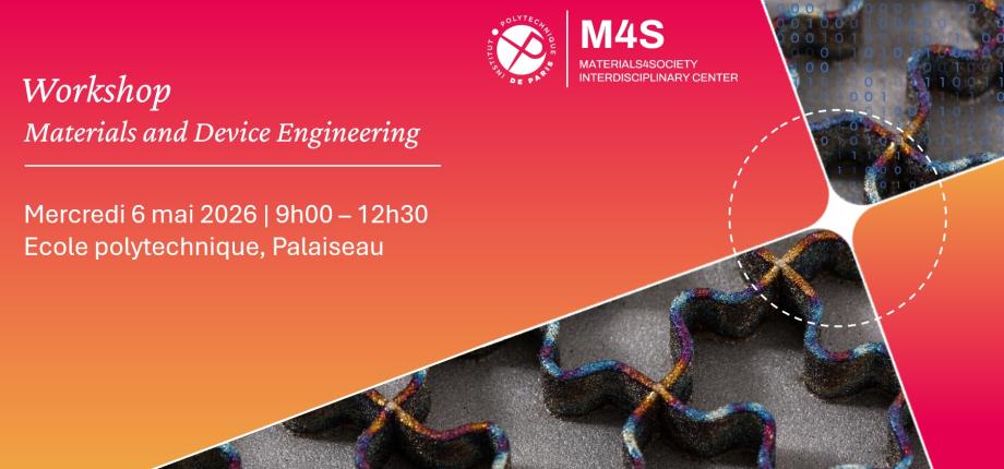 M4S - Workshop "Materials and Device Engineering