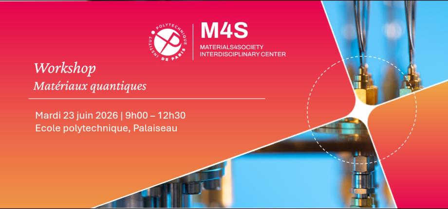 M4S - Workshop "Quantum Materials"