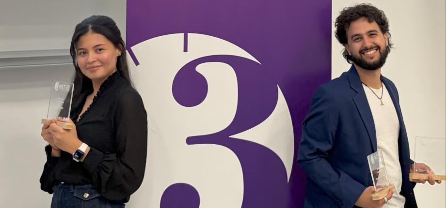 Safa Gharbi and Juan Lorenzo Santana Gonzalez win the 2026 IP Paris 3MT Competition