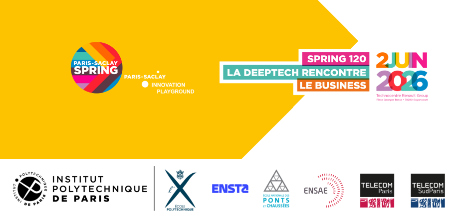 Paris-Saclay SPRING 2026 : Ex9 récompensée, l'innovation IP Paris au rendez-vous
