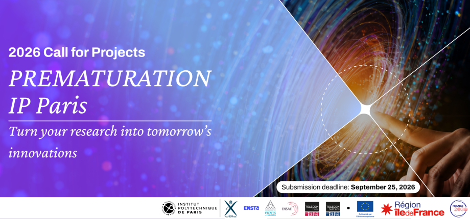 IP Paris Prématuration Call for Projects 2026: Turn Your Research into Tomorrow's Innovations