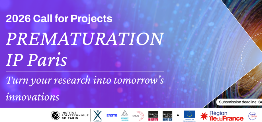 Appel à projets Prématuration IP Paris 2026 : Faites de votre recherche les innovations de demain