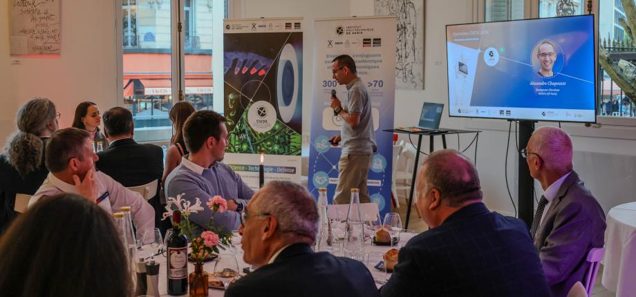 Dîner des partenaires du CIEDS, centre défense d’IP Paris : mise en lumière des avancées, réussites et projets structurants 