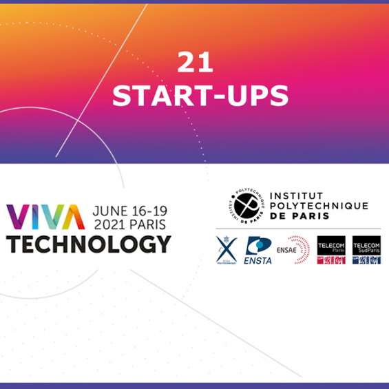 21 startups d'IP Paris à Vivatech !