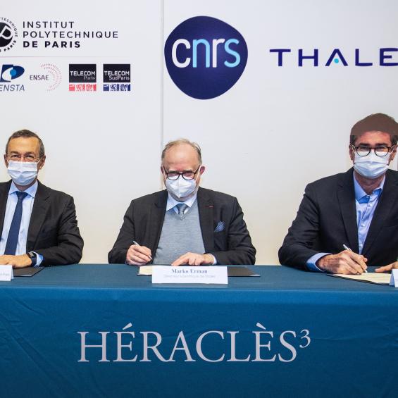  HERACLES³ : le premier laboratoire commun sur les lasers intenses d'IP Paris