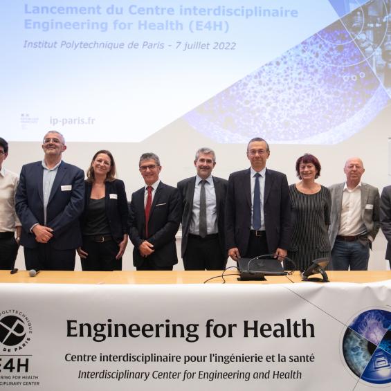 Engineering for Health (E4H), the new interdisciplinary center of IP Paris 