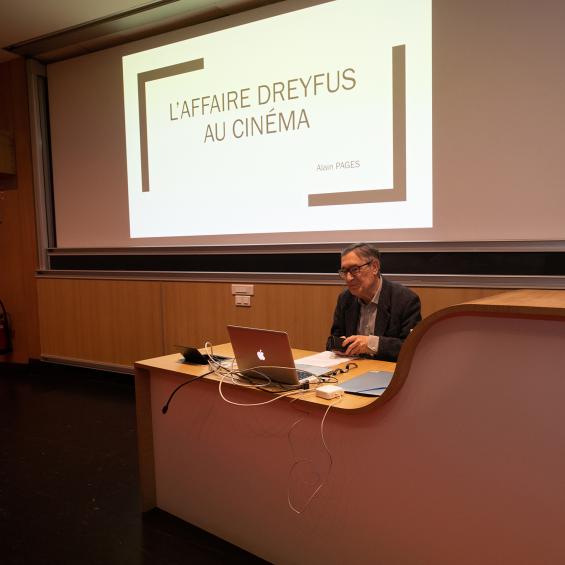 Conference "L'affaire Dreyfus au cinéma" by Alain Pagès