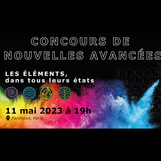 Annonce des finalistes du concours de Nouvelles avancées 2023