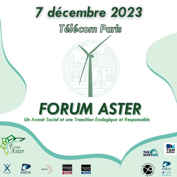 Forum ASTER 2023 : Entreprises et étudiants pour un avenir responsable