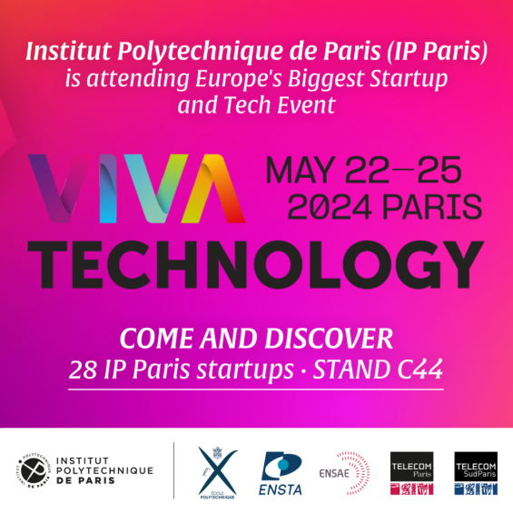 IP Paris en force à VivaTech 2024