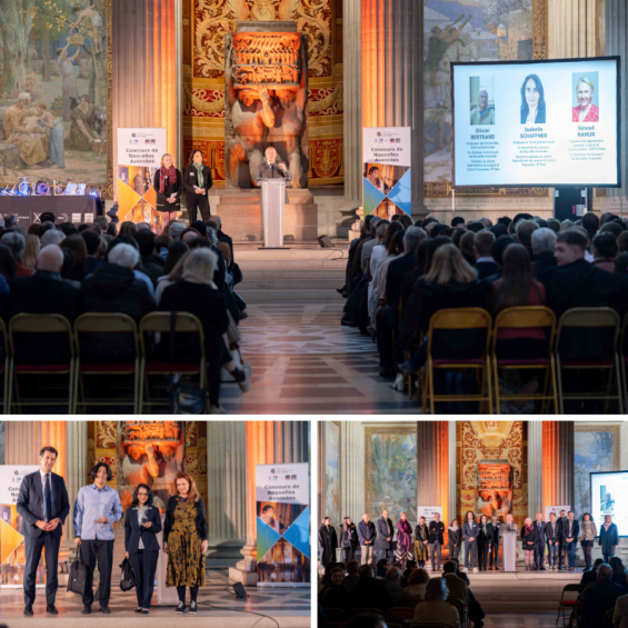 The ‘Nouvelles Avancées’ story contest celebrates its winners at the Panthéon 