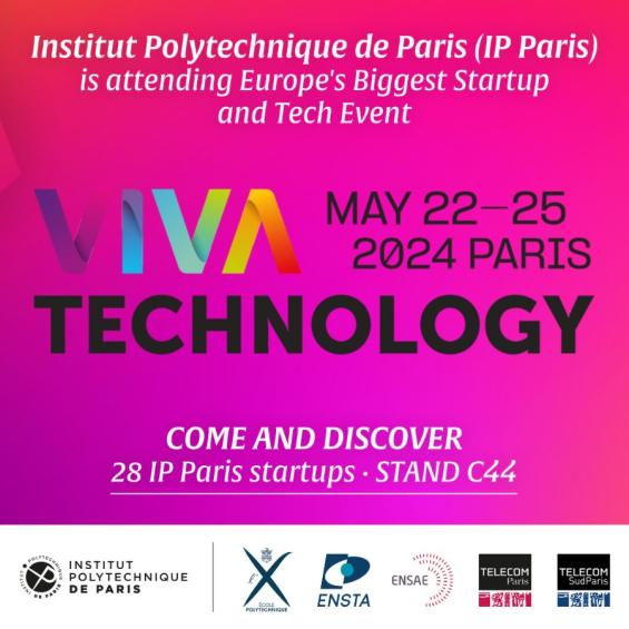 IP Paris en force à VivaTech 2024