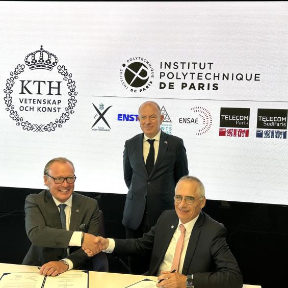 KTH et l’Institut Polytechnique de Paris renforcent leur collaboration