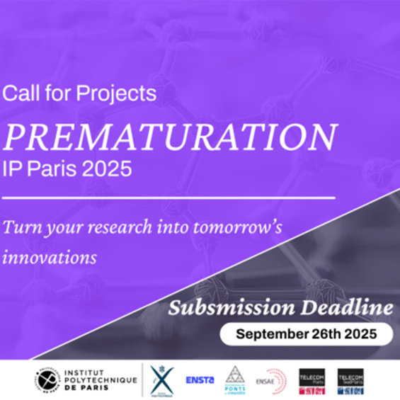 IP Paris Prématuration Call for Projects 2025: Turn Your Research into Innovation