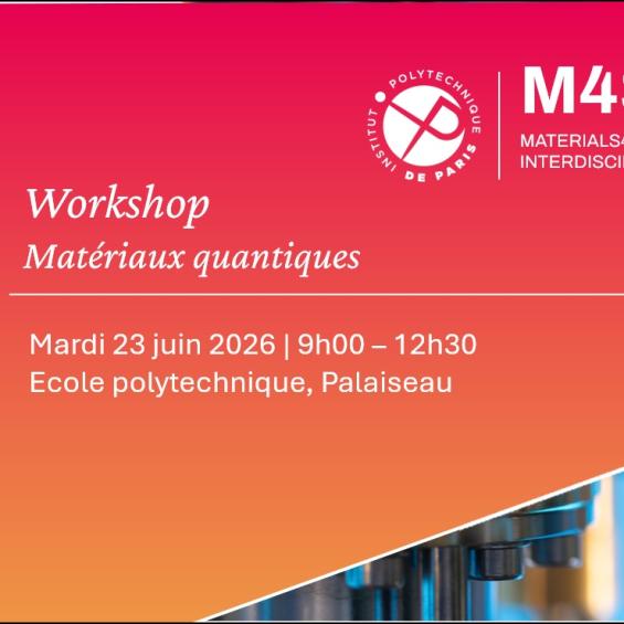 M4S - Workshop "Matériaux quantiques"