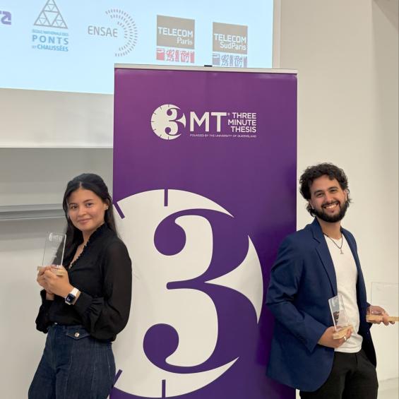 Safa Gharbi and Juan Lorenzo Santana Gonzalez win the 2026 IP Paris 3MT Competition