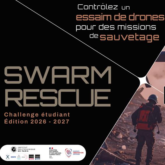 Challenge Swarm Rescue 2026 – 2027 : sauvez des vies en programmant un essaim de drones !