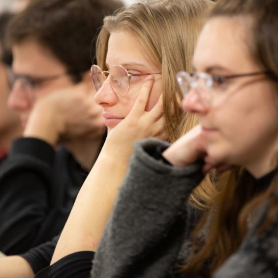 Alexis Couderc, Alexandra Deniaud et Ruila Juhasz, élèves-ingénieurs à Télécom Paris