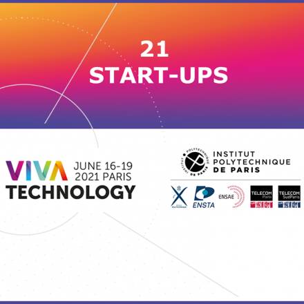 21 startups d'IP Paris à Vivatech !