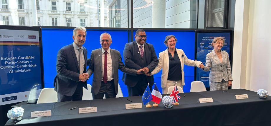 Entente CordIAle Paris-Saclay – Oxford-Cambridge AI Initiative