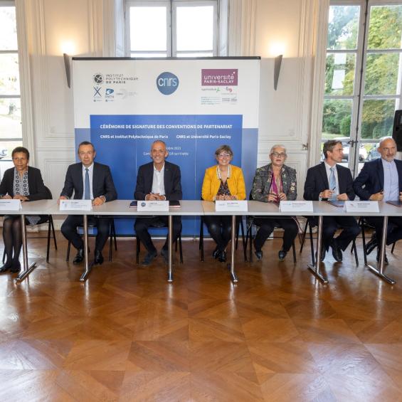 CNRS, Institut Polytechnique de Paris et Université Paris-Saclay : une ambition partagée d’accroître l’attractivité du plateau de Saclay avec une recherche scientifique de haut niveau