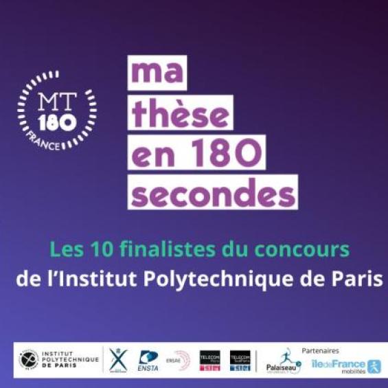 L’Institut Polytechnique de Paris organise pour la  première fois le concours national Ma thèse en 180 secondes !