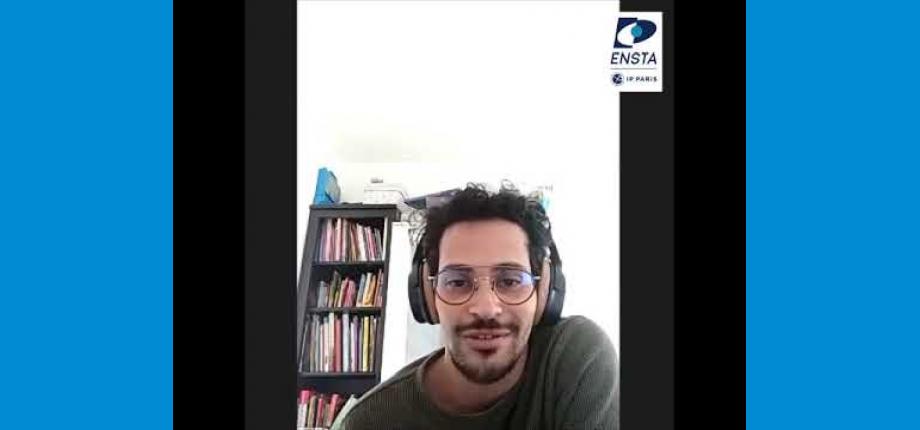 Majdi Rabia, élève-ingénieur en double-diplôme ENSTA Paris-NUS