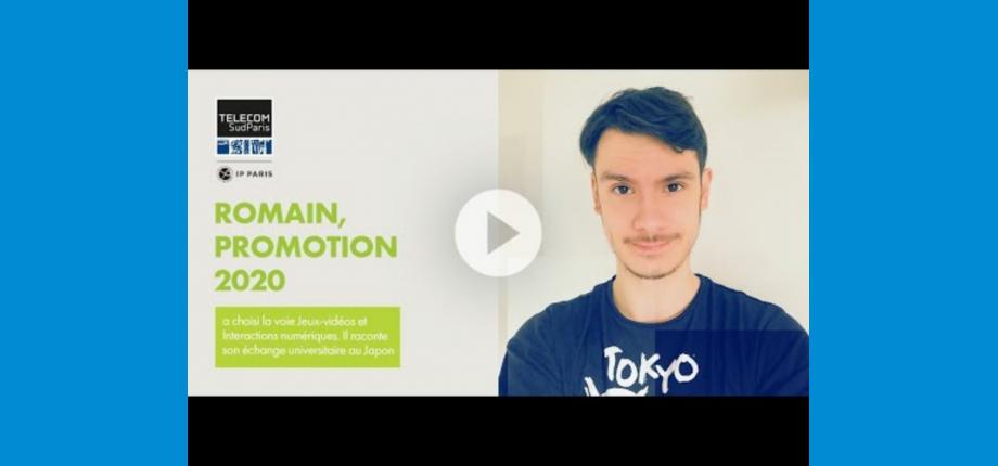 Romain Chicoix, élève ingénieur à Télécom SudParis