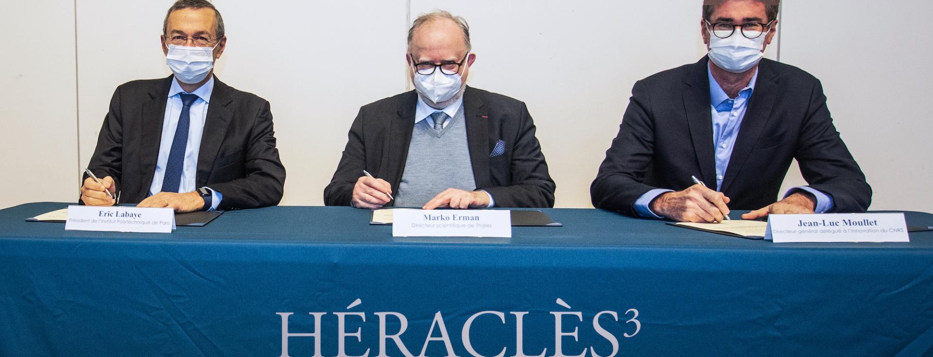  HERACLES³ : le premier laboratoire commun sur les lasers intenses d'IP Paris