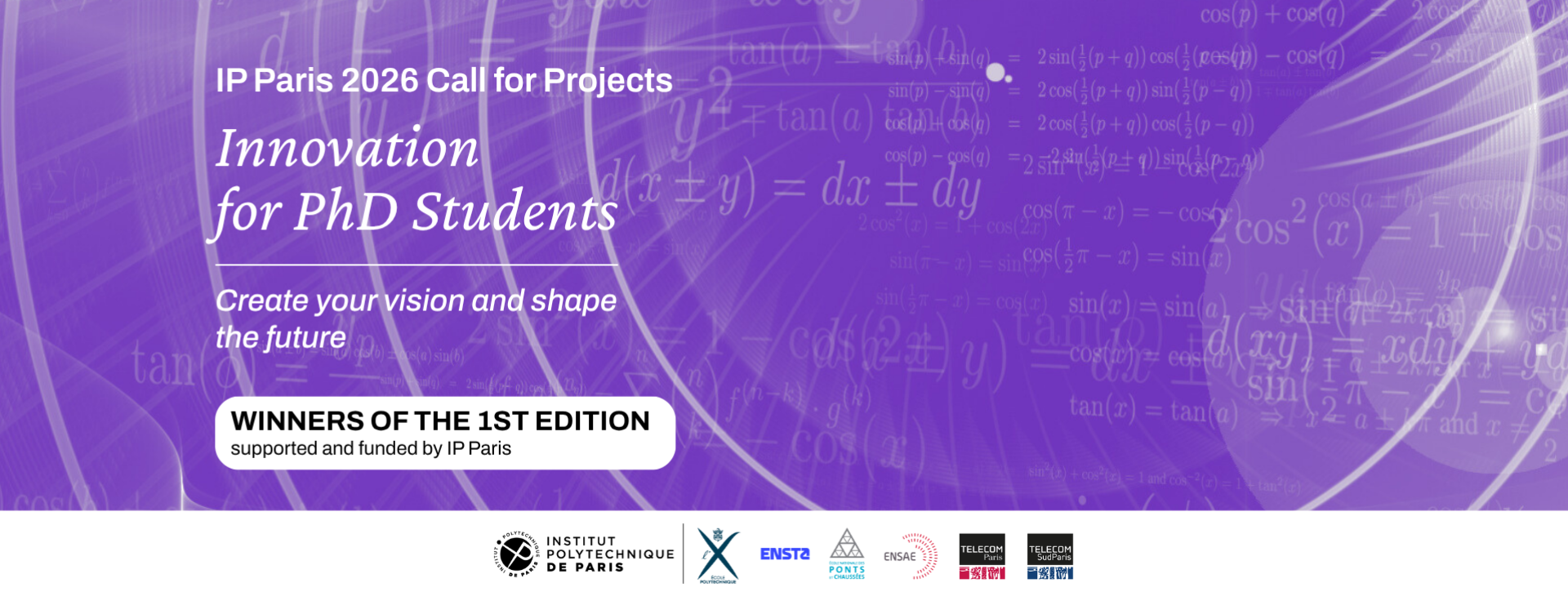 Winners of the 1st Edition of the IP Paris PhD Call for Projects