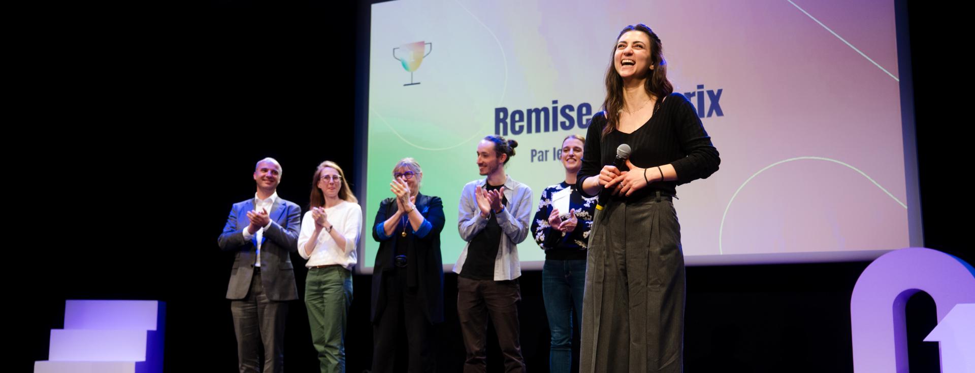 Margherita Castellano will represent IP Paris in the national finals of the MT 180 competition