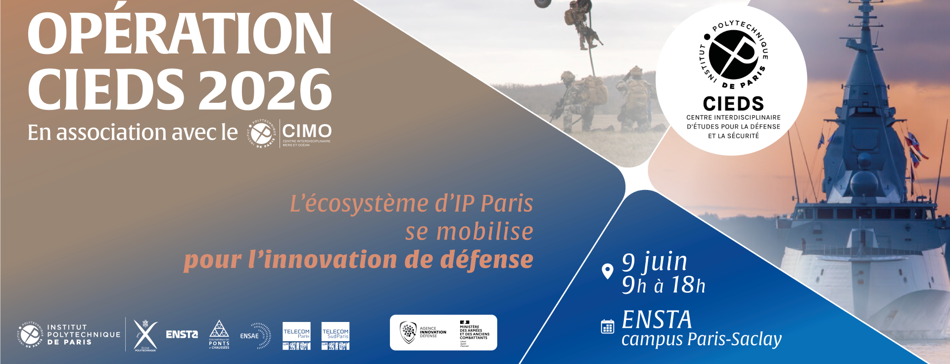 Operation CIEDS 2026: the IP Paris ecosystem mobilises for defence innovation
