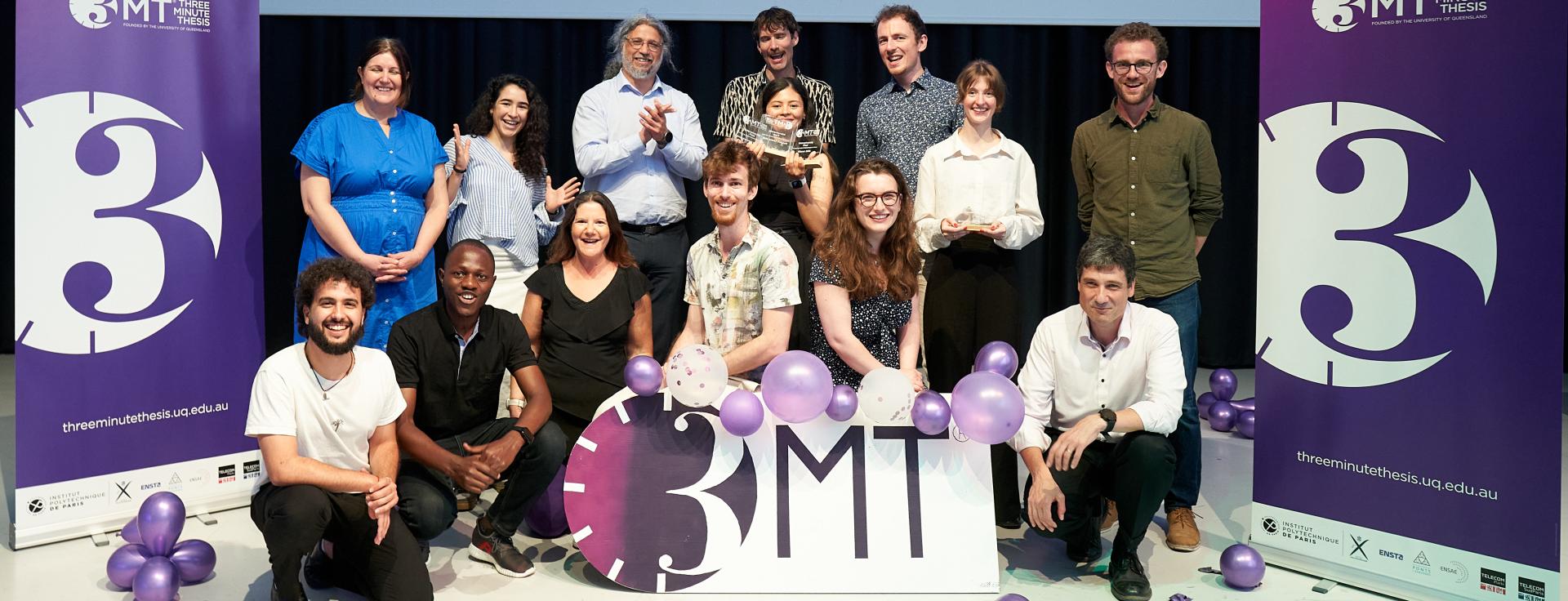 An IP Paris PhD Candidate Wins Top Honors at the 2026 Inter-University 3MT® Final