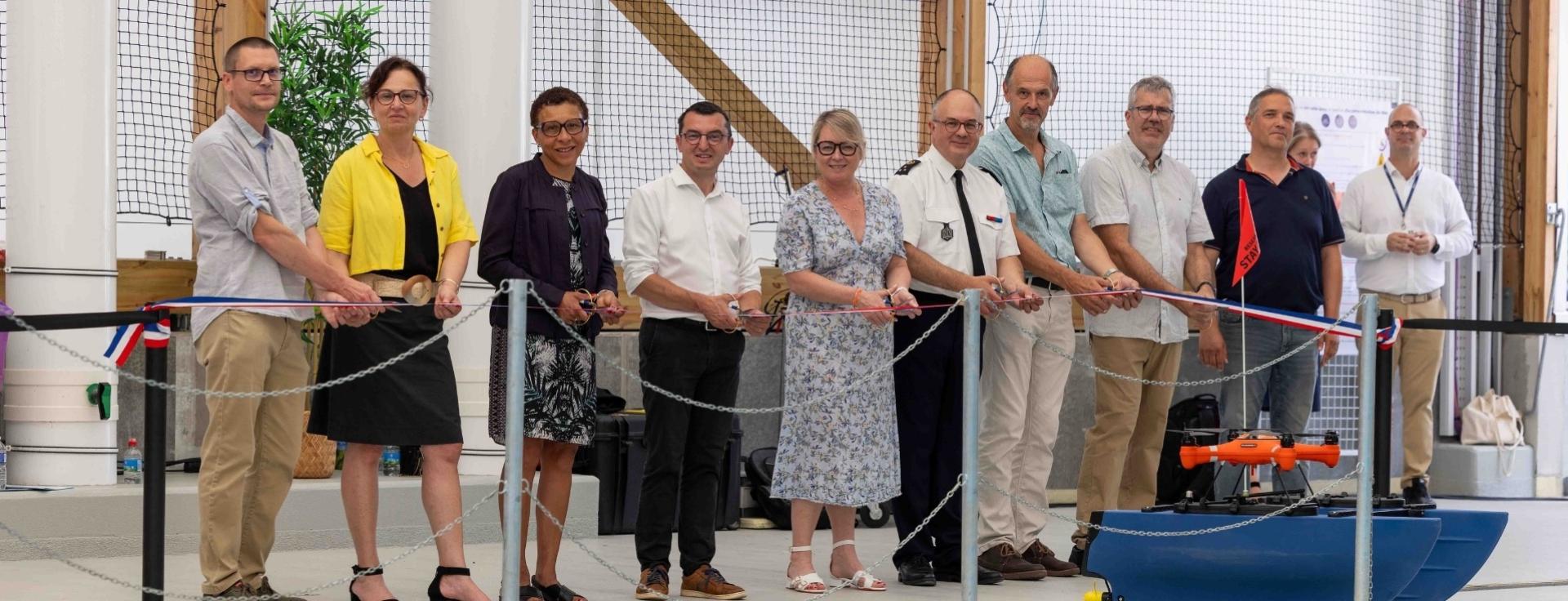 L'ENSTA inaugure un bassin d’expérimentation air-mer à Brest