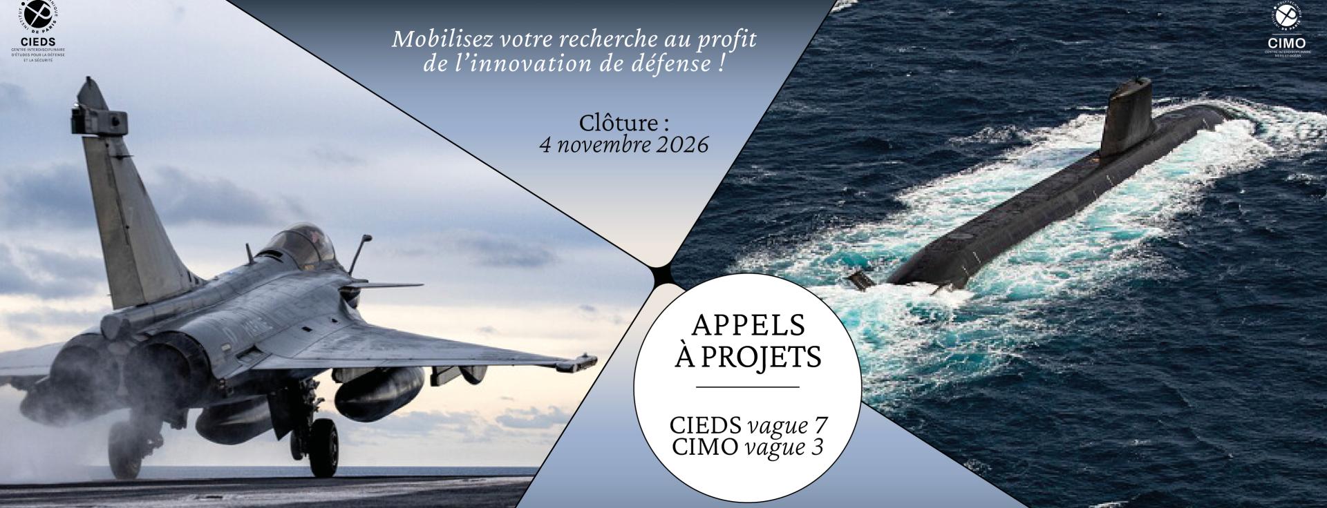 Appels à projets 2027 CIEDS & CIMO : mobilisez votre recherche pour l’innovation de défense !