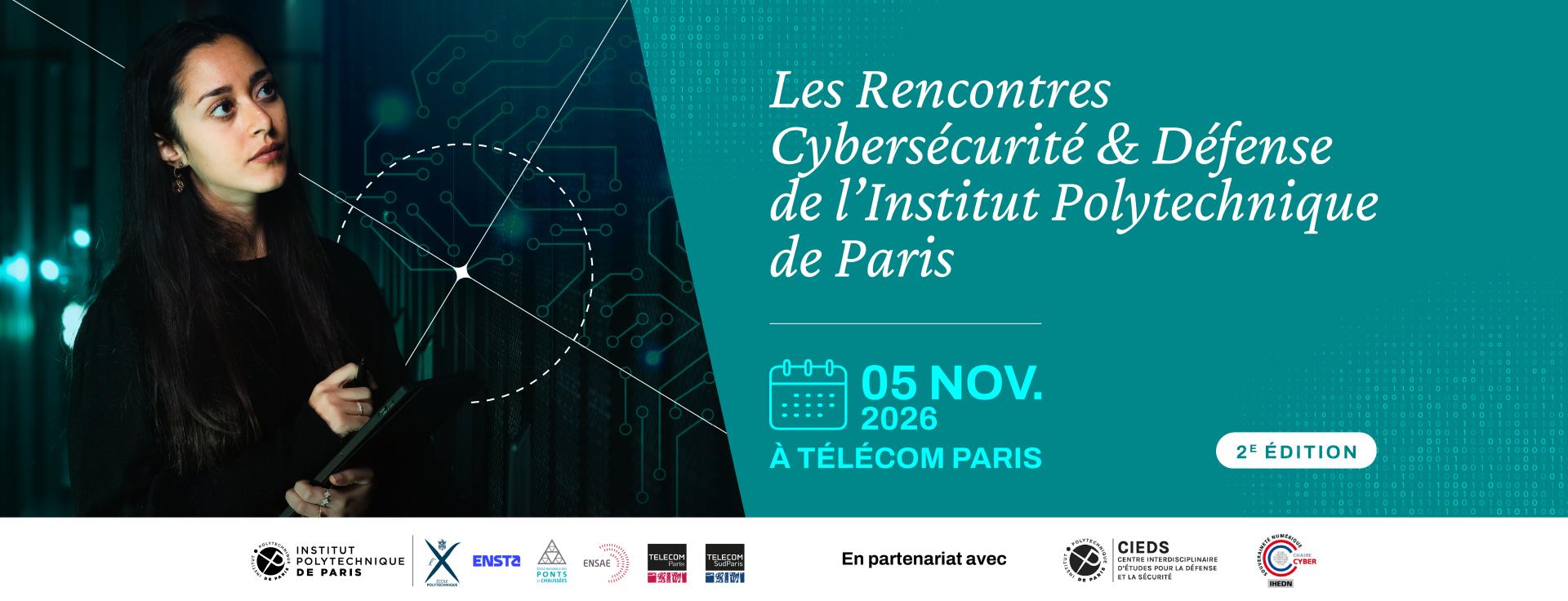 Les Rencontres Cybersécurité et Défense 2026 de l’Institut Polytechnique de Paris