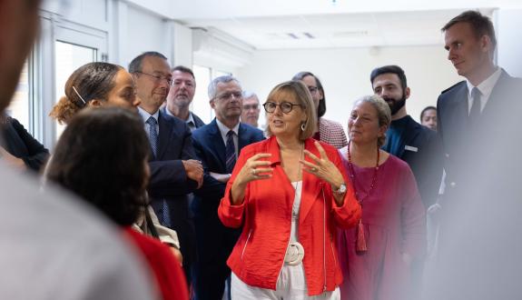 La ministre Sylvie Retailleau en visite à l’Institut Polytechnique de Paris