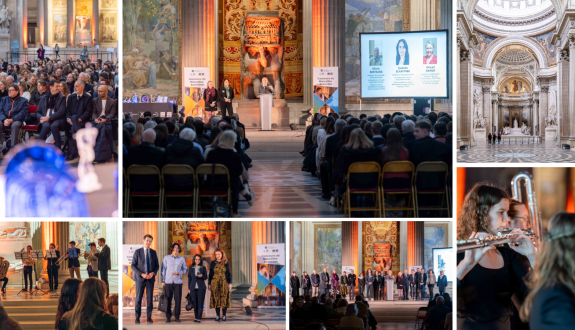 The ‘Nouvelles Avancées’ story contest celebrates its winners at the Panthéon 