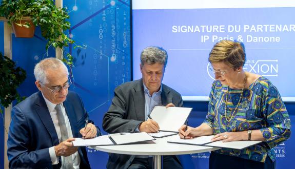 Danone et l’Institut Polytechnique de Paris signent un partenariat via le programme « IP Paris Connexion »