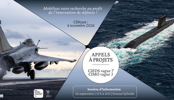 Appels à projets 2027 CIEDS & CIMO : mobilisez votre recherche pour l’innovation de défense !